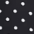 Dotted Side Tie Wedge Top
