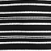 Stripe Perfect Ribbed Elbow Sleeve Tee