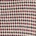 Faux Leather Trim Houndstooth Collarless Jacket