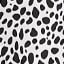 Spotted V-Neck Bias Maxi Dress
