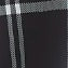 Plaid Scarf Hem Midi Skirt