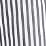 Stripe Poplin Pleated Ruffle Split Neck Blouse