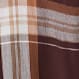 Plaid Shirred Blouse