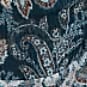 Paisley Tie V-Neck Blouse